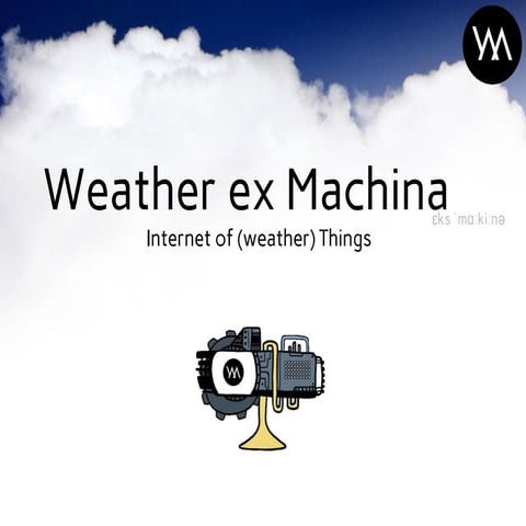 Internet of (weather) things on a grassroot LoRaWAN network