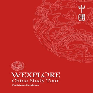 WEXPLORE China Study Tour - Partici...
