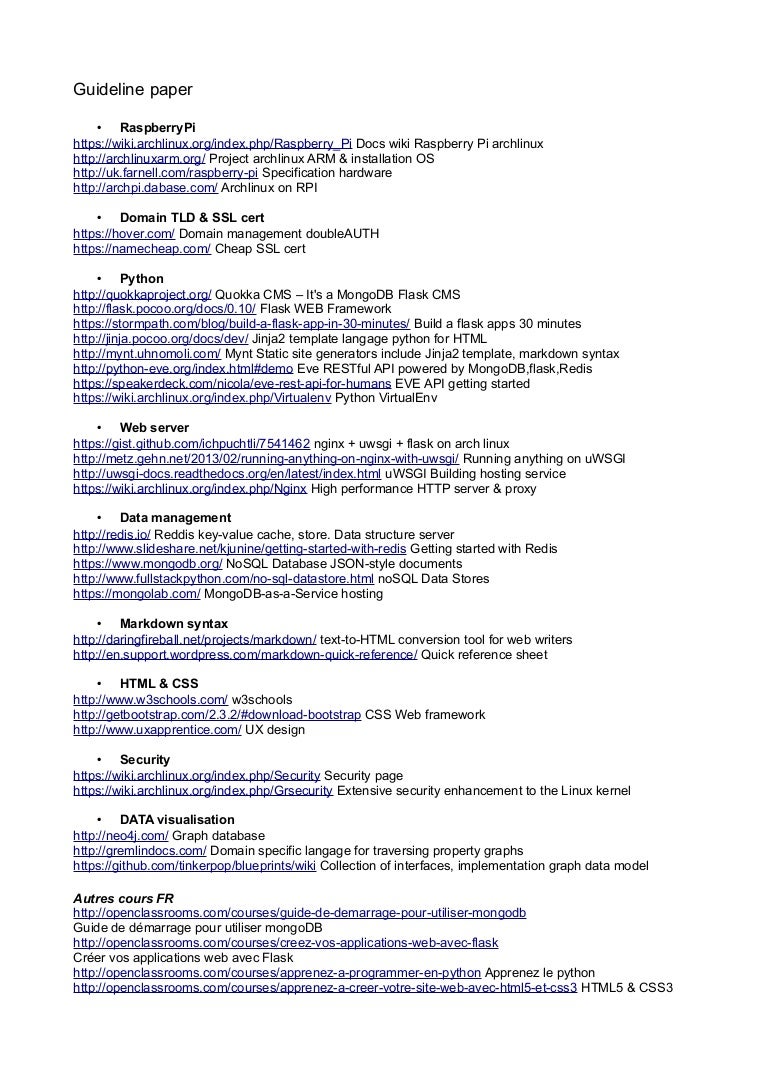 Guideline paper@rpi full_stack_python_arch