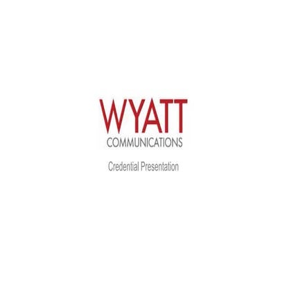 Wyatt - Campaigns 