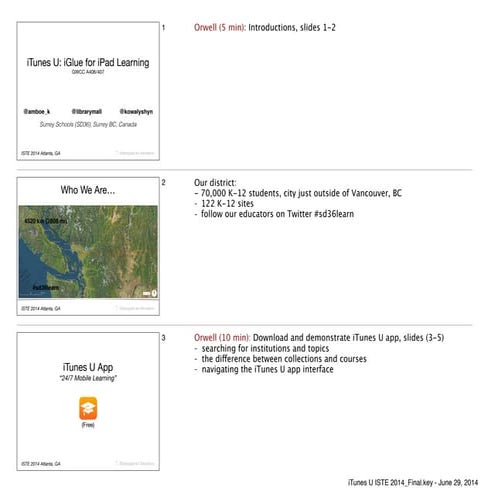 iTunesU: iGlue for iPad Learning