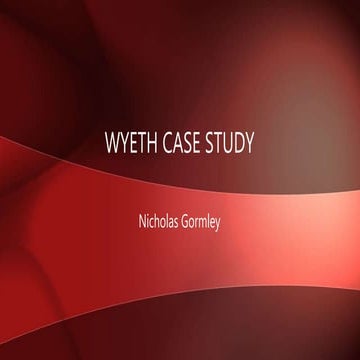 Wyeth case study
