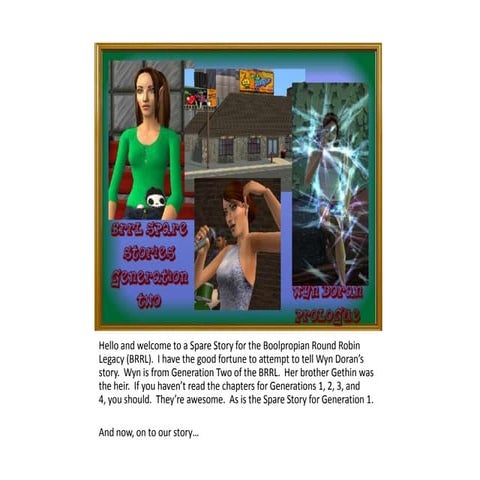 Wyn Doran   Prologue