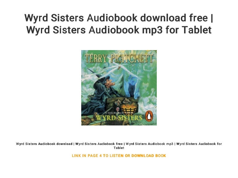 Wyrd Sisters Audiobook Download Free Wyrd Sisters Audiobook Mp3 For