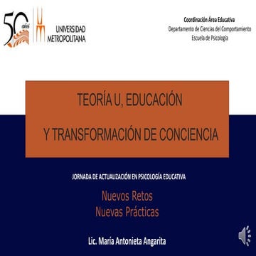 Teoria u_educacion_y_transformacion_de_conciencia_ii