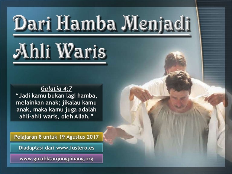 Pelajaran sekolah sabat ke 8 triwulan 3 2017