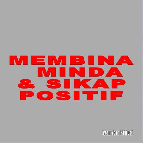 Wz sikap mindapositif