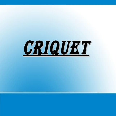 criquet