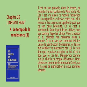 X. Le temps de la renaissance
