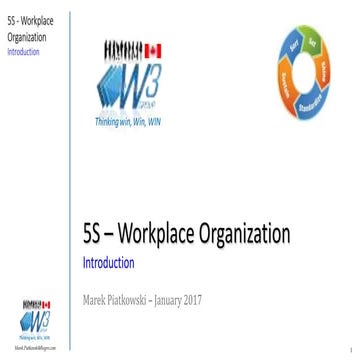 5 s workplace organization 