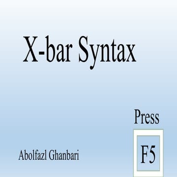 X bar