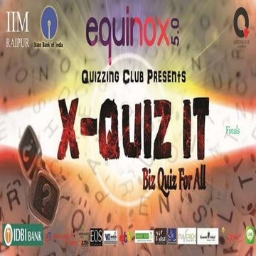 X-Quiz-It'15- Finals