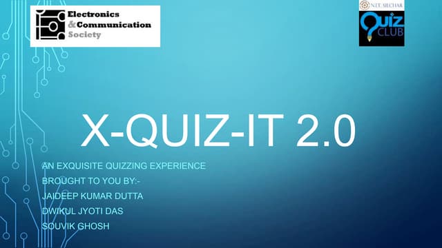 X-Quiz-it 2.0 Mains
