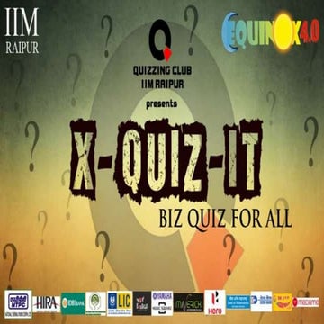 X quiz-it campus prelims-answers