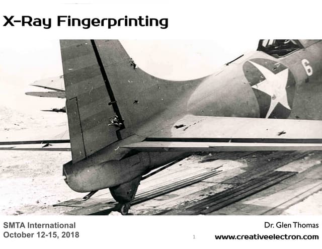 Counterfeit Detection Using X-Ray Image as a Fingerprint