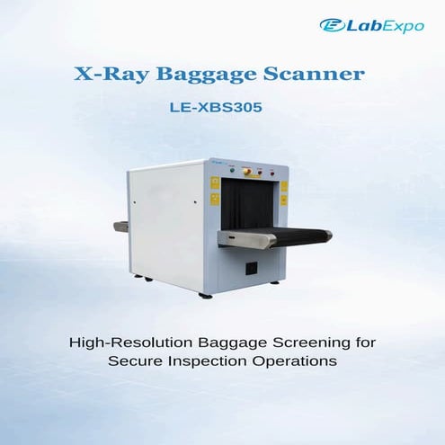 X-Ray Baggage Scanner LE-XBS101 - X Ray Machine for bags | PDF