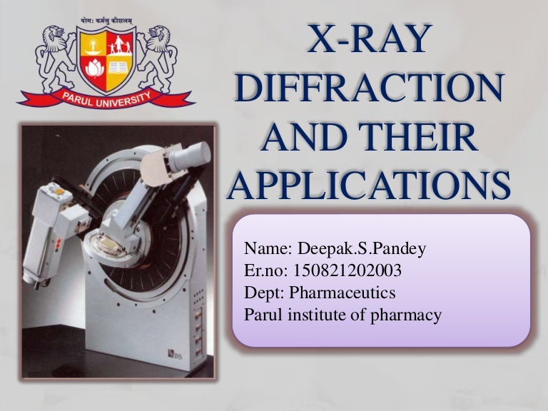 X ray diffraction and applications