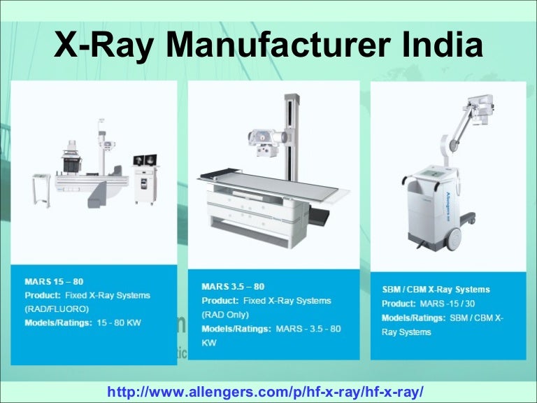 X ray machine