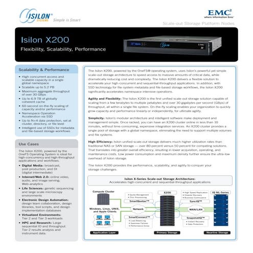 X200 Product Brochure