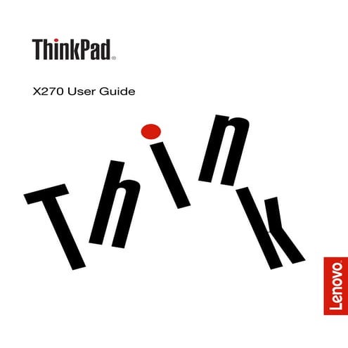 Lenovo Thinkpad X270 - “chiến binh đường phố"