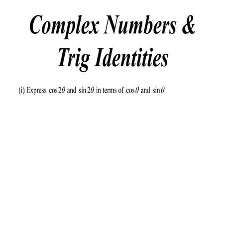 X2 t01 10 complex & trig (2013)