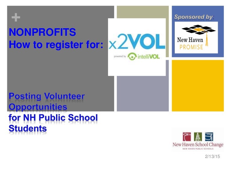 x2Vol and Student Volunteers