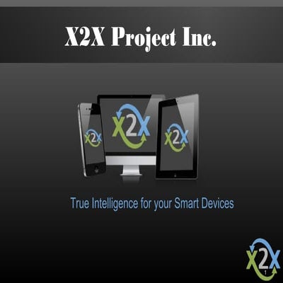 X2x pitch deck