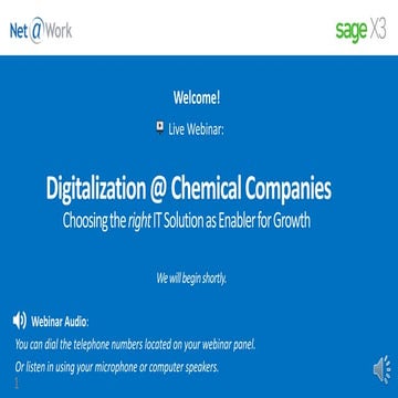 Digitalization at Chemical Companies: Choosing the Right IT Solution as an En...