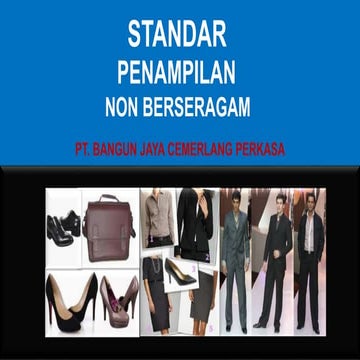 Std penampilan &amp; non seragam