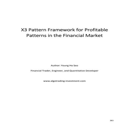 X3 pattern framework for profitable patterns in the financial market | PDF