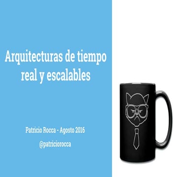 High availability, real-time and scalable architectures