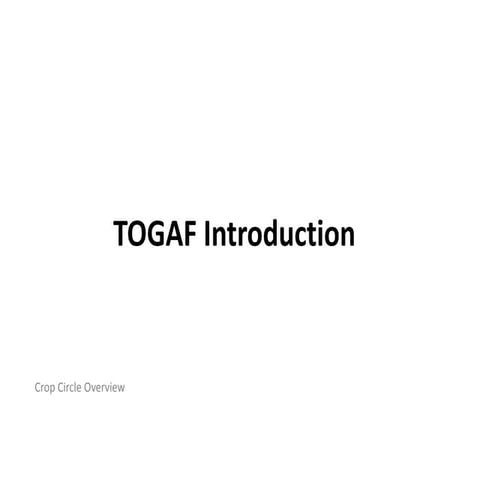 Togaf introduction ver1 0