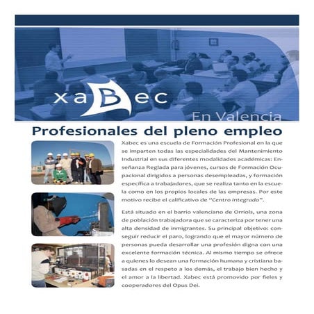 Xabec, inserción social