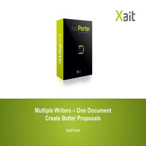 XaitPorter Presentation
