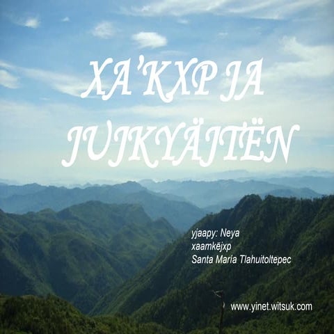 Xakxp Ja JujkyäJtëN