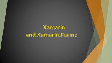 An introduction to Xamarin