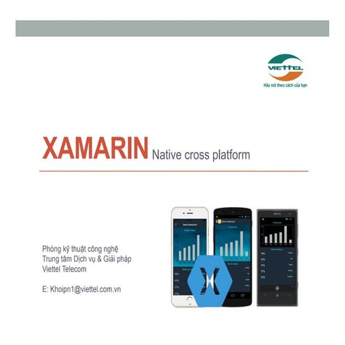 Xamarin Việt Nam - Lập trình cross platform mobile app - https://uxvietnam.com