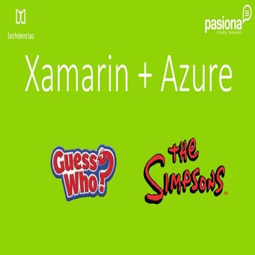 Xamarin Forms & azure Mobile services