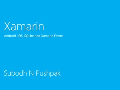 Xamarin day1