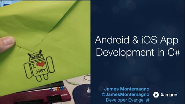 Dallas Android - Android & iOS Development in C# with Xamarin