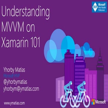 Xamarin  mvvm( introduccion)