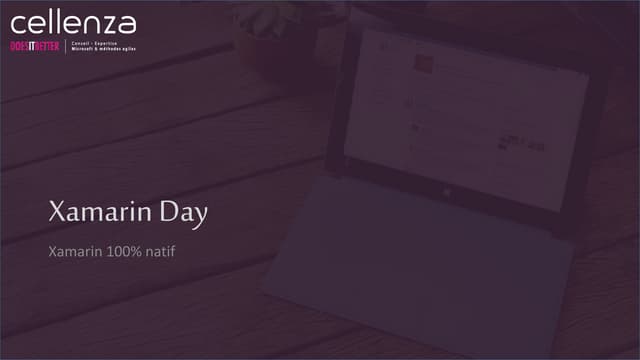 [XamarinDay] Développez de manière ...