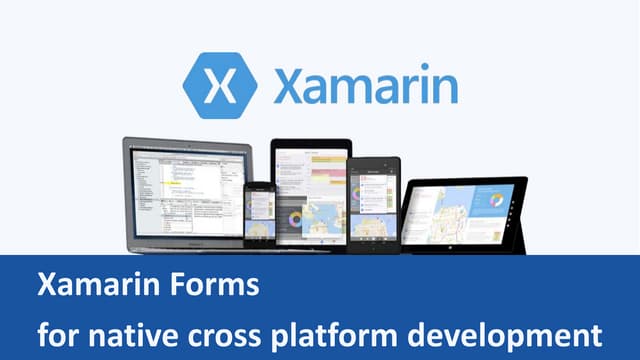 Xamarin overview   droidcon.tn