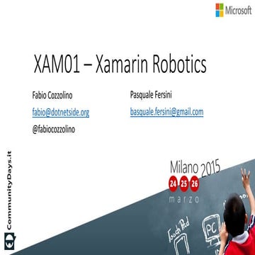 Xamarin Robotics