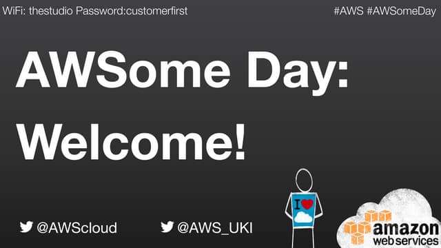 AWSome Day Manchester 2105 - Intro/Close