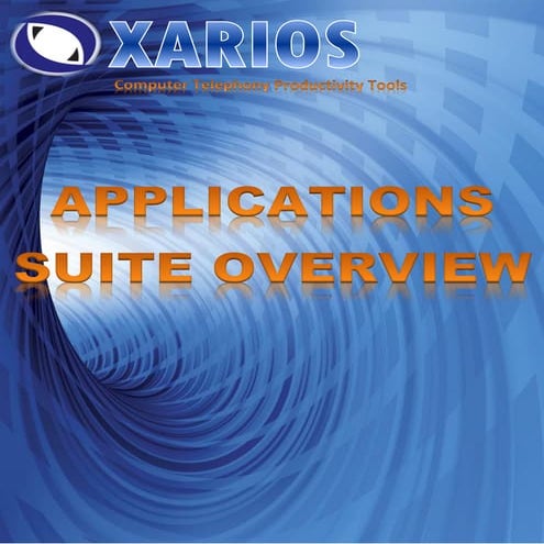 Xarios Applications Suite     2010