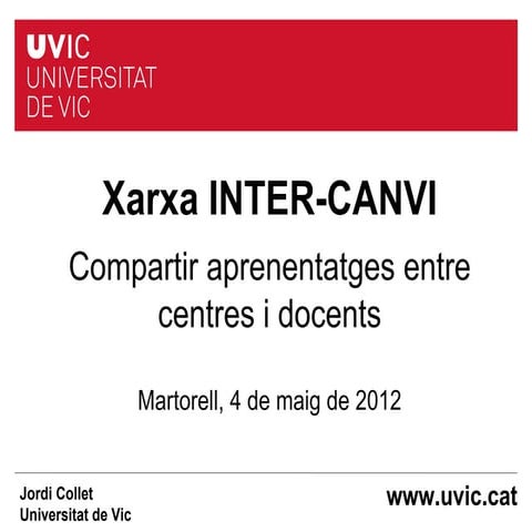 Xarxa inter-canvis