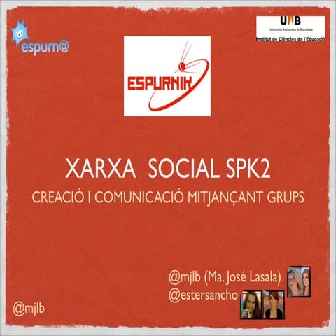 Tutorial: Xarxa social SPK2
