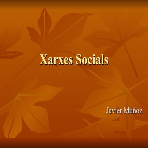 Xarxes Socials