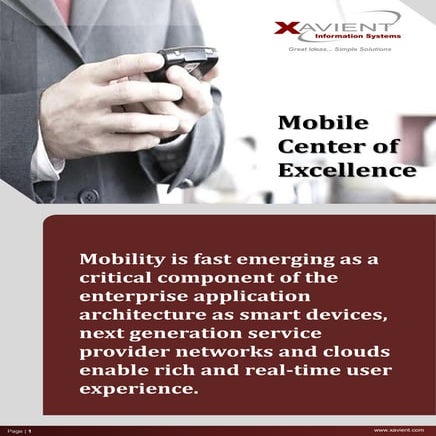 Mobile Center of Excellence